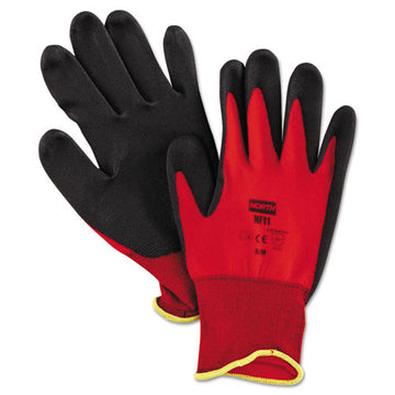 North Safety® Northflex Red Foamed Pvc Palm Coated Gloves, Medium, Dozen freeshipping - TVN Wholesale